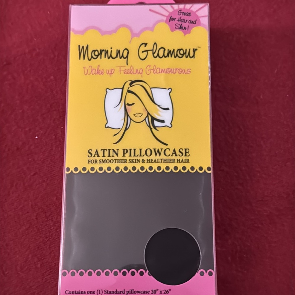 Brand New Morning Glamour satin pillowcase